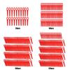 20/60/100/120 Pezzi Lame per Decespugliatore Plastica L83 Lama per Taglio Erba Durevole Lama per Macchina Tagliaerba Cordless