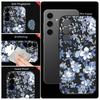 Etui z smyczą i nadrukiem kwiatowym do Samsung Galaxy S24 S23 S22 Ultra S21 FE A14 A34 A52 A54 A15 A25 A35 A55 5G A16 A56 S25 Plus S26 Ultra Pokrowiec