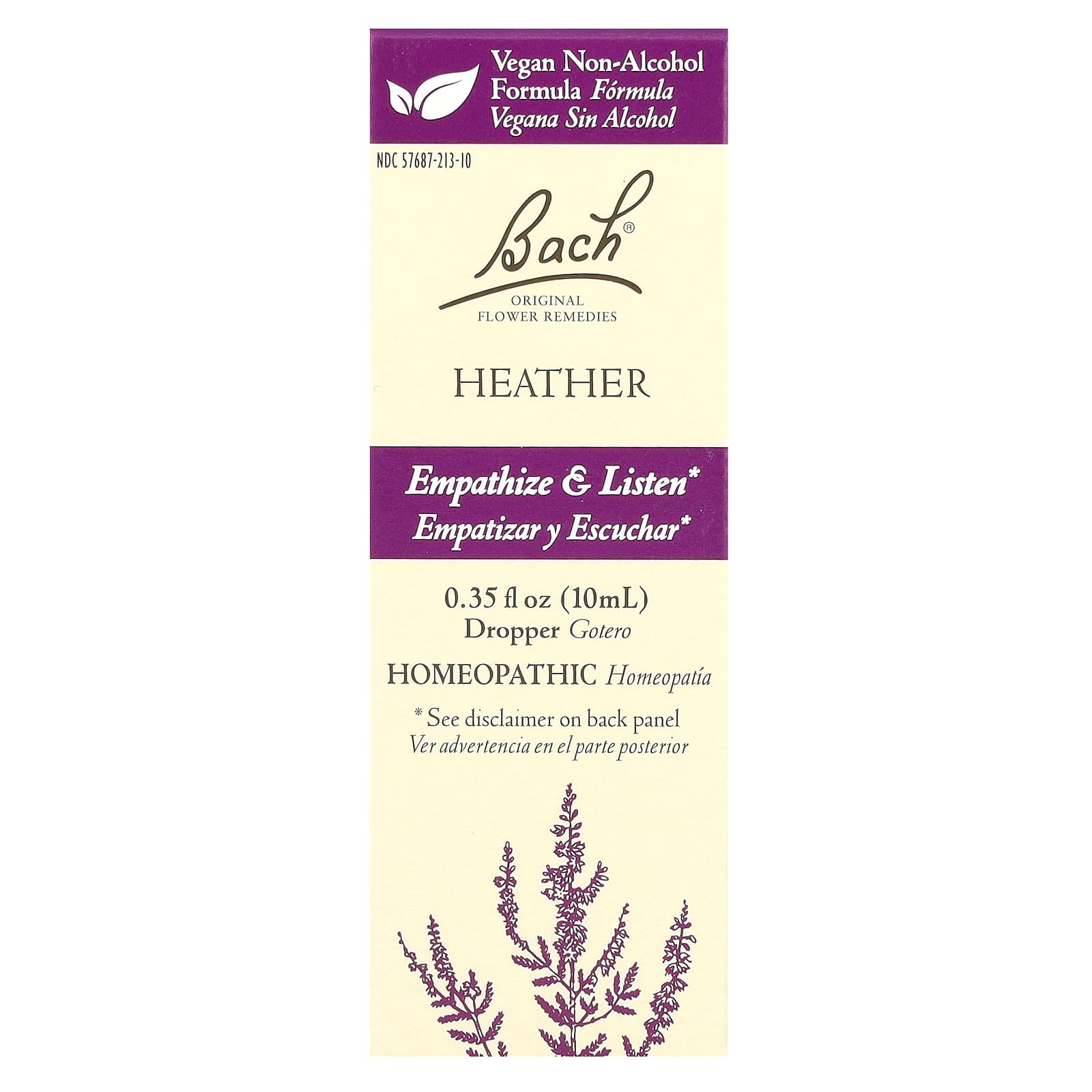 

Original Flower Remedies, Heather, 10Ml(0.35Fl Oz)