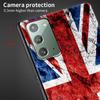 Drapeau Royaume-Uni Londres Étui pour Samsung Galaxy Note 20 Ultra 10 Lite 9 8 A12 A52 A51 S20 FE A50 A21s Noir Coque de Téléphone Souple