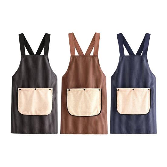 Çıkarılabilir Havlulu, Su Geçirmez, Yağ Tutmaz, Ayarlanabilir Askılı, Cepli Mutfak Önlüğü, Yemek Pişirme, Bahçıvanlık ve El Sanatları İçin Hafif İş Önlüğü