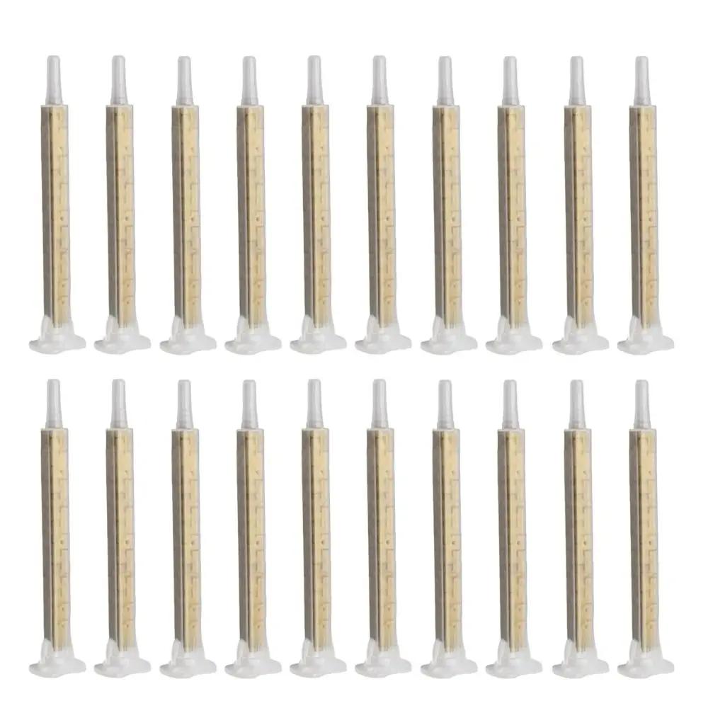

Hot Sale Static Mixer Portable Epoxy Resin Mixing Tube AB Glue Gun Nozzles Syringe Two Component Resin Liquid Mixing Machine золотий