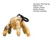 Plush Bag Tag Science Theme Bag Charm Stuffed Claw Shaped Keychain for Backpacks Wallets Car Keys Gifts for Book Fans
