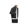 adidas Spliced Pocket Logo Print Sports Jacket Men Jackets Black HN9035