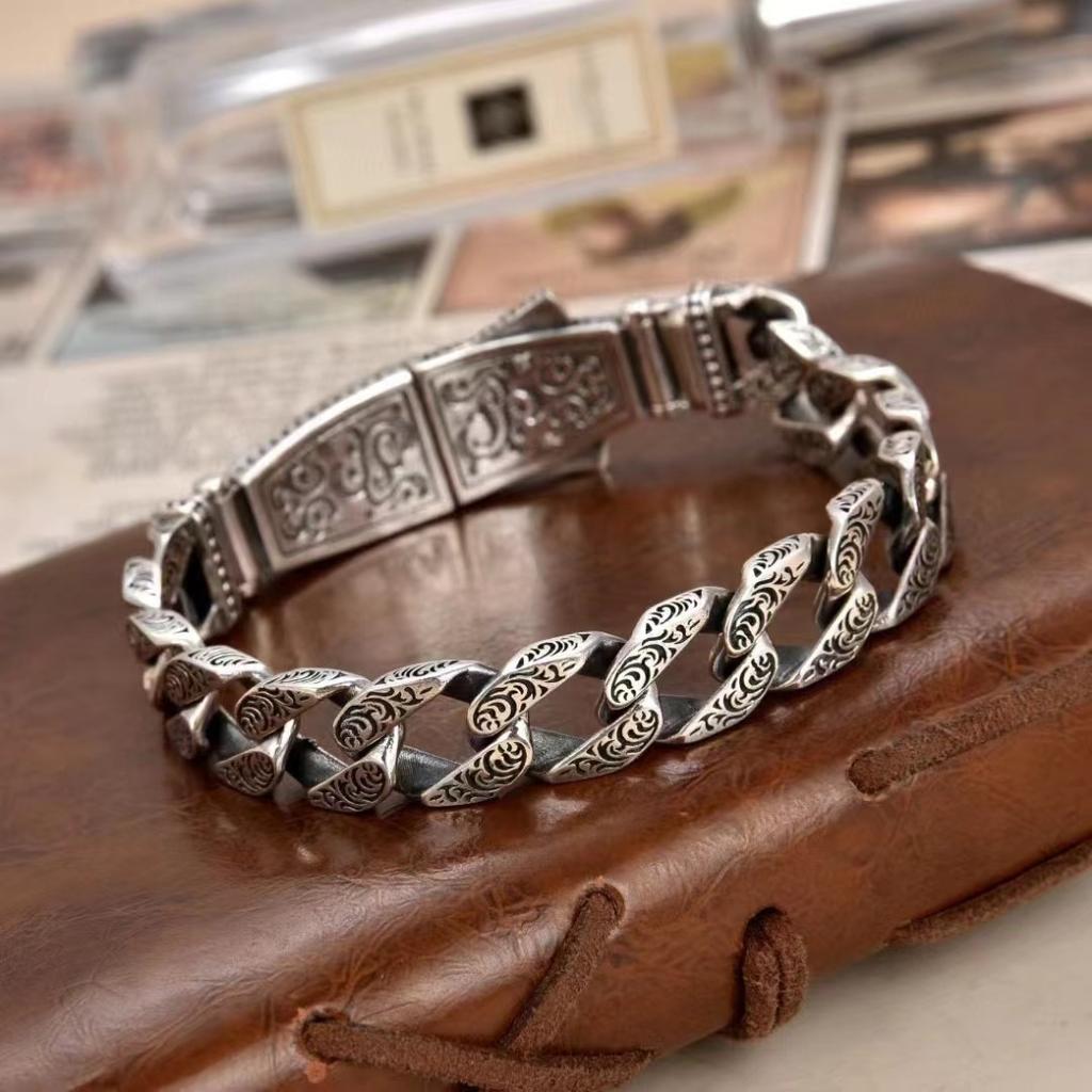 New Trendy Retro Lion Head Domineering Hip-hop Men's Niche Design Accessories