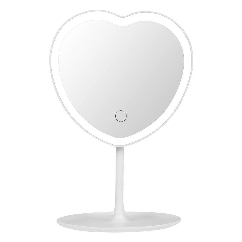 Hand Held Mirrors Vintage Classic Mini Pocket Mirror Heart Shape