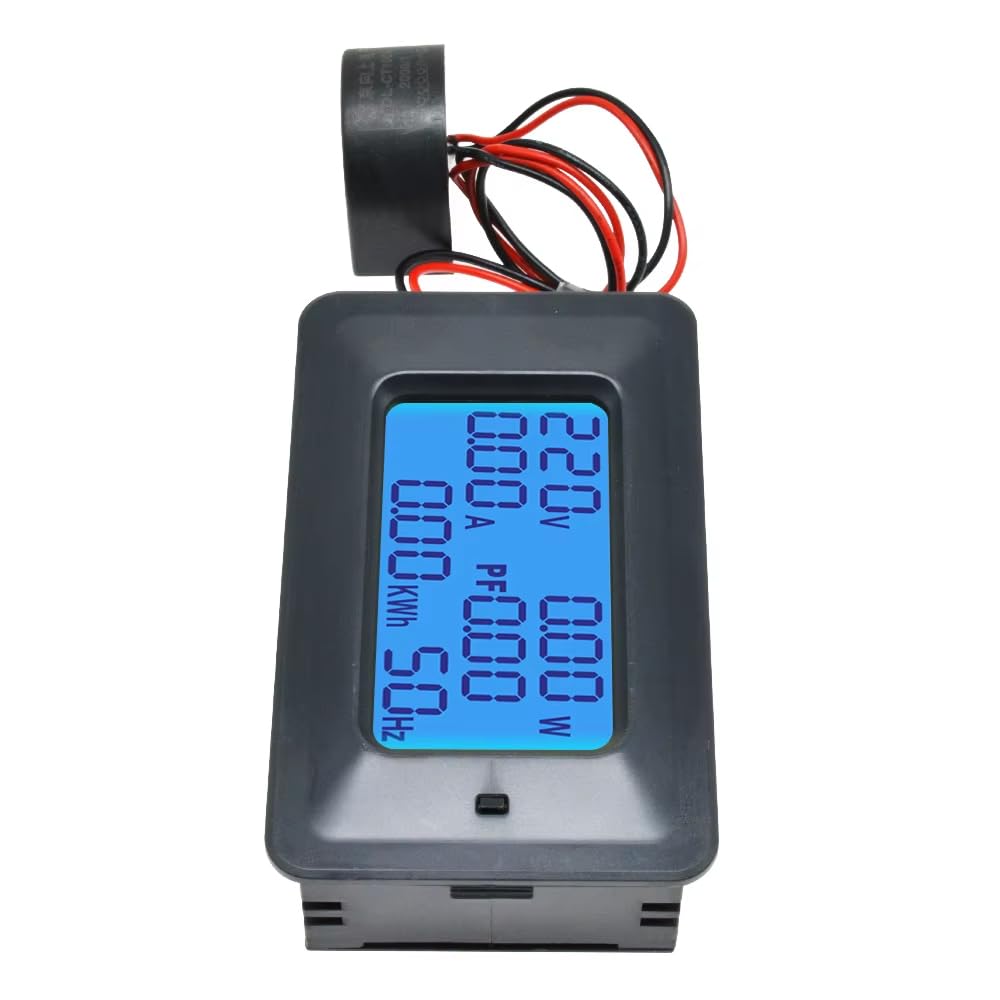 Zmart AC 5KW Digital Voltmeter Power Power Watt Frequency 85-250V Indicator, Energy, Ammeter, Factor, Ampere, Volt, Meter, Tester,