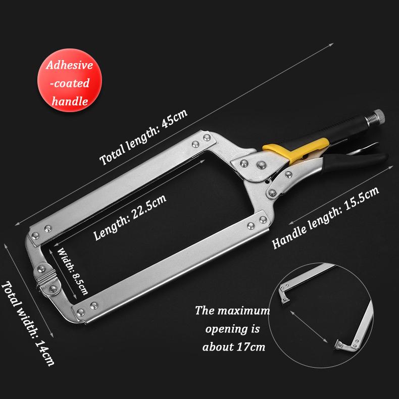 Große Zange zum Schweißen, feste Zange, volle Größe, C-Typ, große Zange, manuelle Klemme, Multifunktionszange, Hardware-Klemme