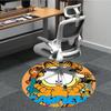 1pc Garfield Office Round Area Rug, Bedroom Living Room Home Decor, Room Deco,  Offic A1016066