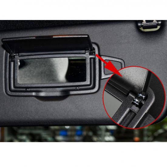 2058107104 Pare-soleil Gauche ou Droit Visière Intérieur de Voiture Miroir de Maquillage pour Mercedes Benz C GLC-Class W205 W253  2015-2022
