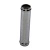 2 st Rakt Värmarslang Koppling Adapter för Kylarslang Hållbar Passar för Innerdiameter på 16 mm Silver Förzinkat Järn