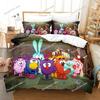 3D Print Duvet Cover Smeshariki Pattern Quilt Covers for Children Single Twin Queen King Bedding Set Home Textile Luxury Gift