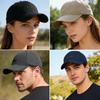 Unisex Summer Cap Classic BLACK Embroidered Baseball Cap For Men & Women Outdoor Sports Cap Daily Wear Hats