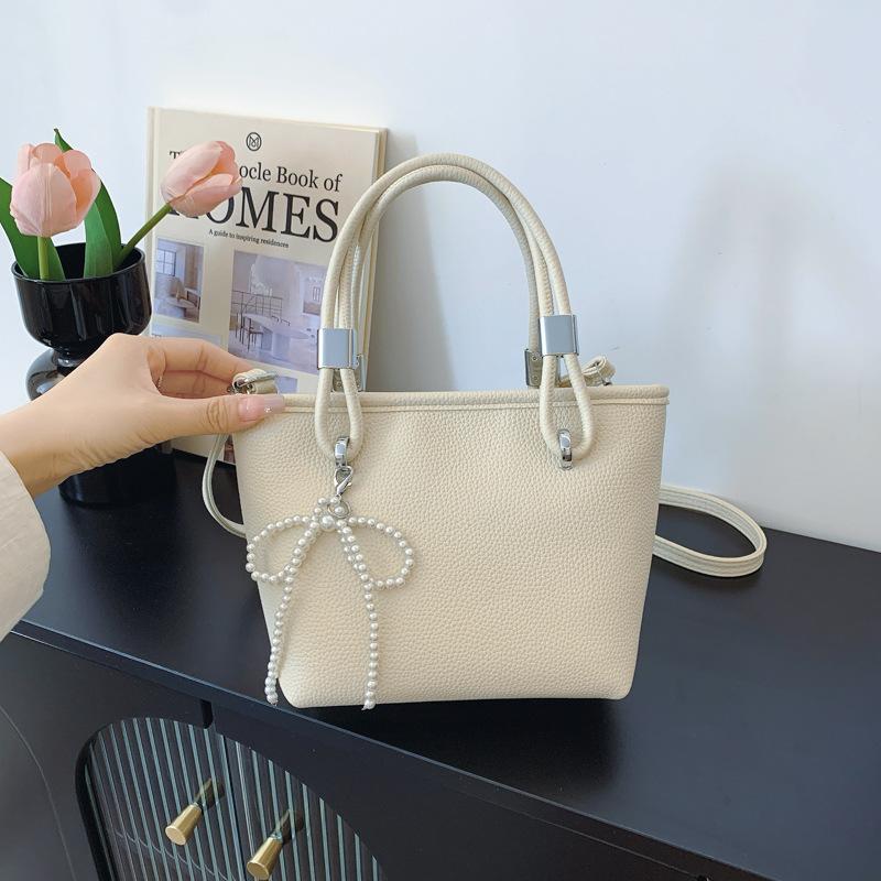 

Portable Fashion Bow Bucket Bag Women s 2024 Autumn Korean Version Simple Versatile Shoulder Bag Premium Messenger Bag