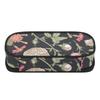 Pencil Bag Easy Open Zipper Roomy Interior 300D Polyester with Main Compartment Mesh Pocket and Pen Slots for Everyday Study