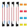 Auto Electrical Fuses Adapter with Standard Blade Fuses Suitable for Reliable Overload Protection Enhances Compatibility