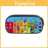 Numberblocks Patterned Stationery Storage With Nylon Material And Ample Space For Pencils And Pens