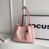 Niche Simple Shoulder Bag Women's New Casual Tote Bag Large-capacity Commuting Class Bag Underarm Bag