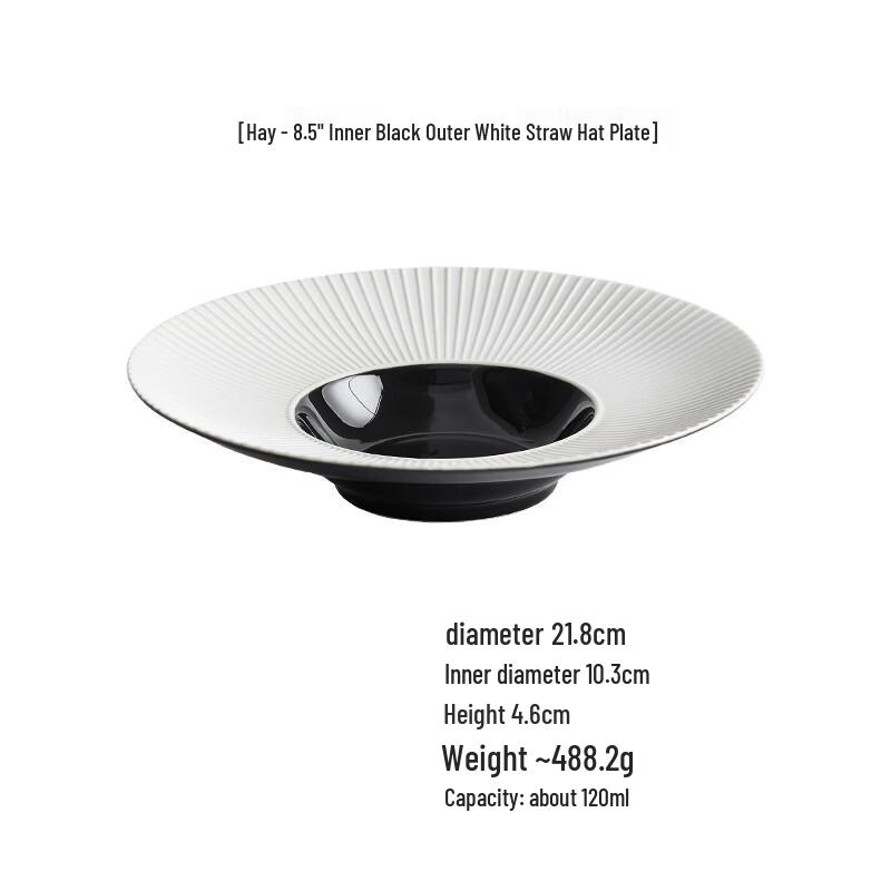 Ru Han Creative Bone China Deep Serving Plate