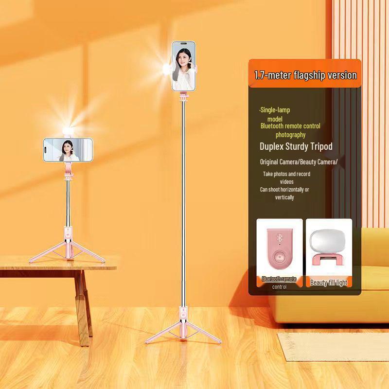 2025 Universal Anti-Shake Selfie Stick with 360° Rotation