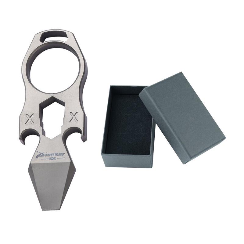 NuFeng Titanium Alloy Multi-tool Keychain