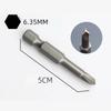 4-13pcs Special-Shaped Screwdriver Set 50mm U-Shaped Y-Type Triangle Inner Cross Three Points Screwdriver Bit Tool Accessories