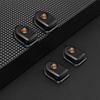 Mini háčiky na auto Čierne samolepiace neviditeľné háčiky Držiak na uloženie do interiéru Pre Porsche Boxster Cayenne Panamera Macan Cayman 911 918 996 917 991