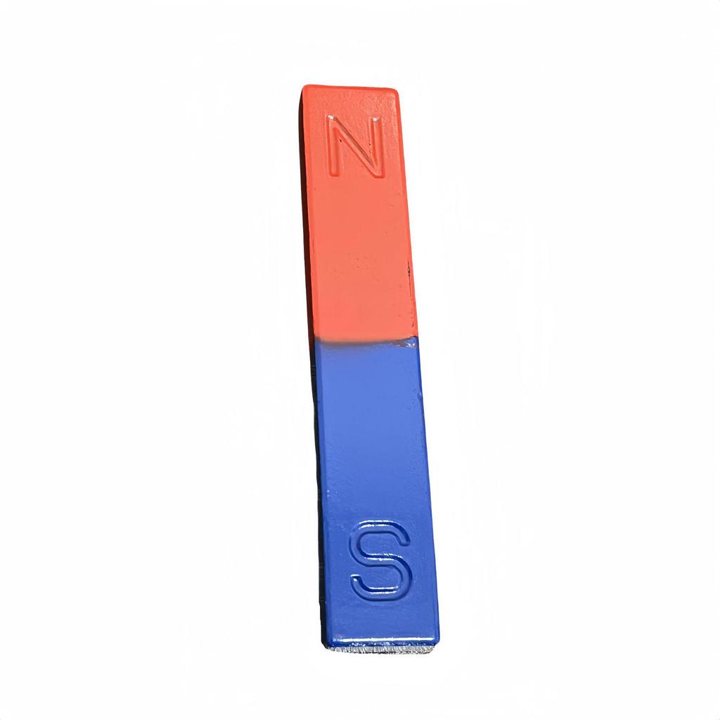 Set di Magneti Rossi e Blu a Forma di U e a Barra per l'Insegnamento della Fisica