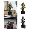 Horse Head Statue Animal Sculpture Tabletop Ornament Collectible Art Figurine