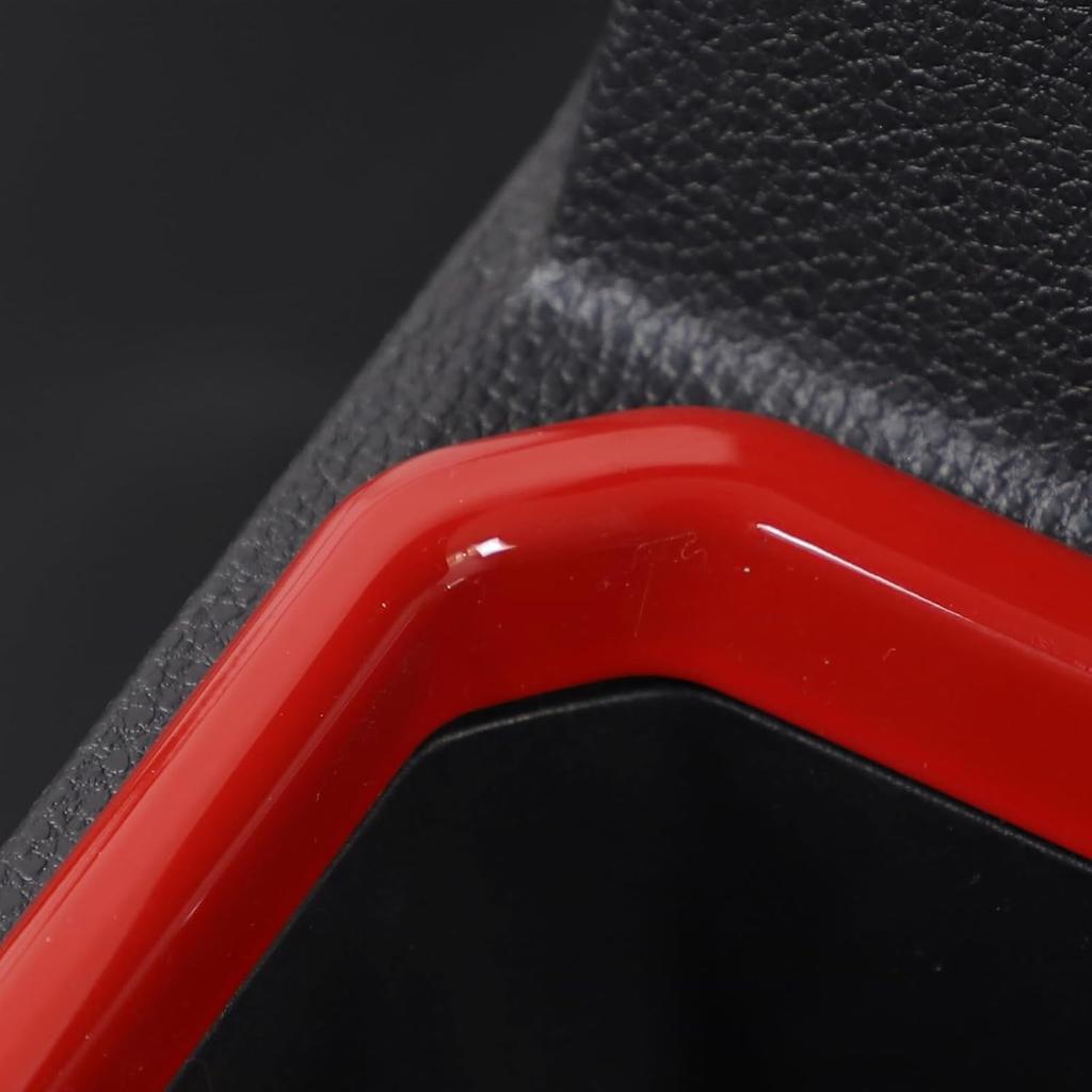 Car Cup Holder Cover Frame Trim Compatible with Toyota Tacoma 2024, ABS Inner Front Water Cup Holder Trim Cover, Car Center Control Water Cup Holder