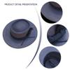 Rollable Border Hat Outdoor Activity Hat Travel Wool Hat Shopping Stylish Hat for Youth Fashioning