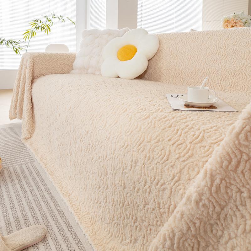 High-Grade Sofa Towel All-Inclusive Universal Cover Cover Dust Cover Nap Blanket Blanket Autumn and Winter