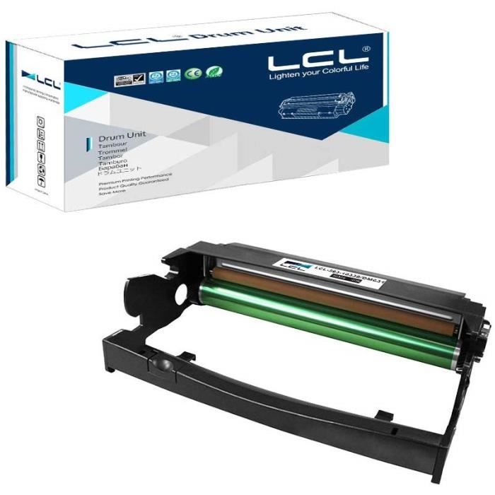 LCL Tambour Remanufacturée 2330 2330D 2330DN 2350D 2350DN 593-10338 DM631 30000 Pages (1 Noir) Remplacement pour Dell 2330 2330D
