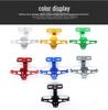 Adjustable CNC Aluminum Motorcycle License Plate Frame with Light for MSX
