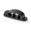 Clip de câble - NEDIS - CMGC22033BK - Noir - 3 pièces - Épaisseur max 7.5 mm