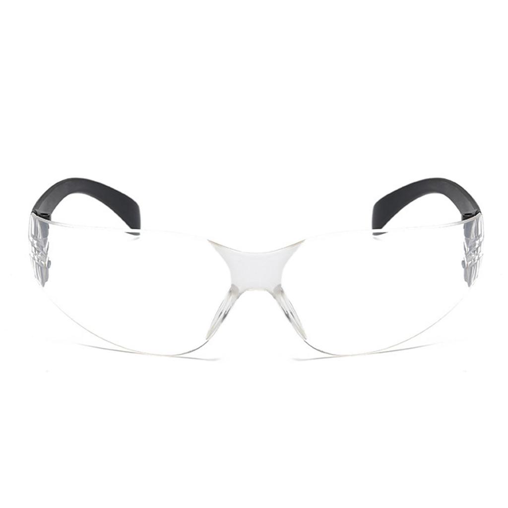 Plastic Protective Glasses Ultraviolet Impact Resistant Safety Eyeglass for Outdoor Cycling Sports Transparent Lens