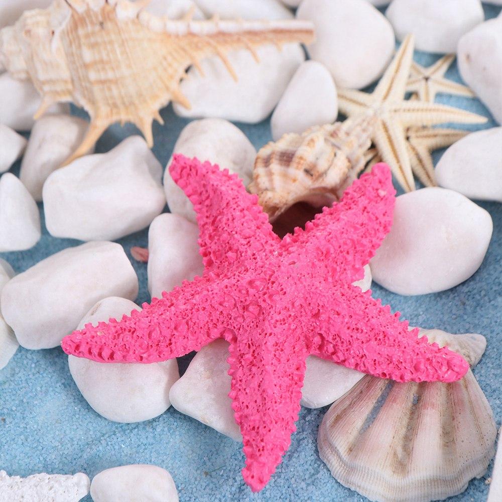 Mini Ornements Étoiles de Mer Mignonnes Décoration Étoiles de Mer Étoiles de Mer Simulation Aquarium