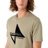 Emporio Armani Loose Fit Round Neck Letter Short Sleeve T-Shirt Men tops Green 7V1T6Q1-J7FZ1-0544