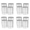 80Pcs Circular Tart Rings with Holes Fruit Pie Quiches Cake Mousse Kitchen Baking Mould Perforated Cake Mousse Ring 8cm