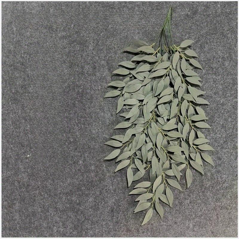 

1Pc Simulation 5 Prong 31.5ft Wicker Wall Hanging for Outdoor Yard Patio Garden Home Holiday Decoration зелёный