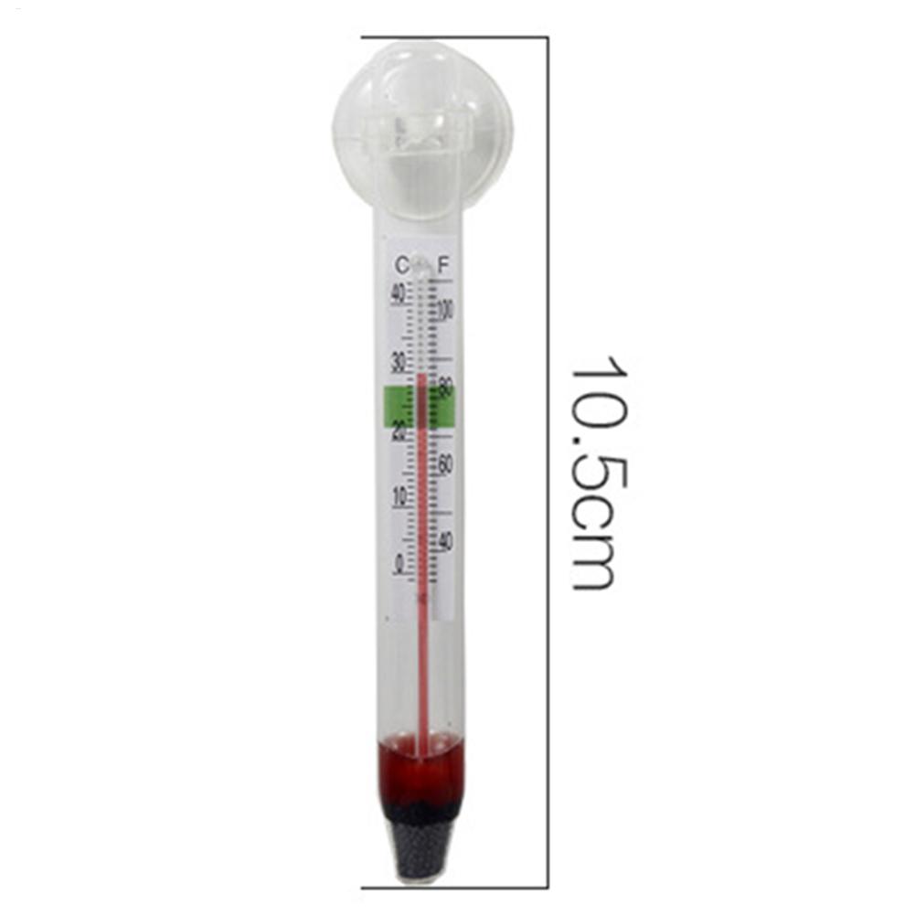 Floating Temperature Gauge Long Aquarium Temperature Gauges Household Floating Water Temperature Monitor for Aquarium Fish Tanks