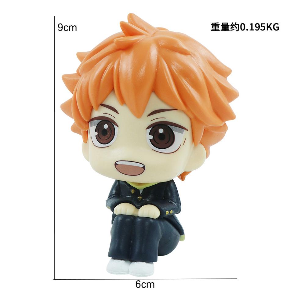 Anime Figures Haikyuu!! Shoyo Hinata Action Figures PVC Tobio Kageyama Toys for Children Collector Haikyu Model Birthday Gifts