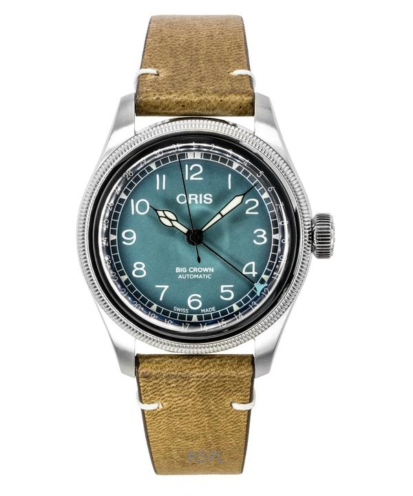 

Oris Big Crown Volante Кожаный ремешок Синий циферблат Автоматический 01-754-7779-4065-Set Мужские часы