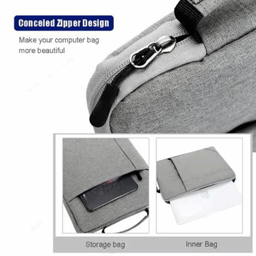Oxford Cloth Laptop Sleeve Bag Wear-resistant Laptop Briefcase Durable Tablet Sleeve Bag  for Home