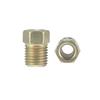 X AUTOHAUX Brake Line Nut Fitting for 4.8mm Steel Brake Line Tube for Car 9.5mm-24 Screw 10pcs