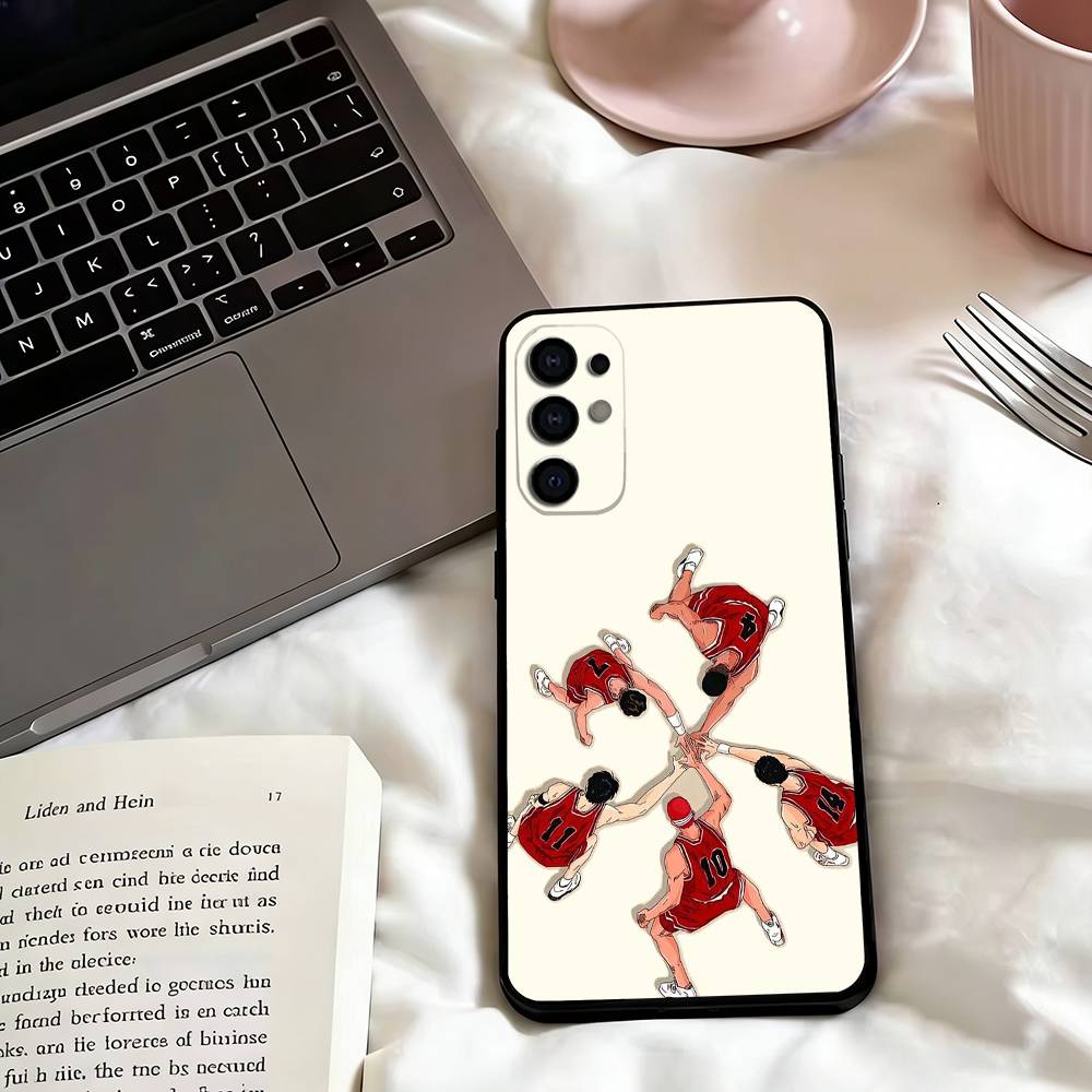 Slam Dunk-k SD   Phone Case For Samsung S25,S24,S21,S22,S23,S30,Ultra,S20,Plus,Fe,Lite,Note,10,Black Cover