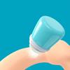 Children'S Cute Cartoon Bear Baby Puff Box Talcum Powde Prickly Heat Powde Storage Empty Box Portable Container Travel Daily