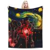 Coperte Titan Speakerman Skibidi Toilet Coperta Plaid in Lana Biancheria da Letto Decorazione Divano Copriletto Ultra Morbido Caldo
