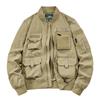 Bomber Jacket Men's Multi-bag Jacket American Baseball Jersey Functional Three-proof Jacket Tooling Top