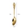 Retro Gold Embossed Stainless Steel Cutlery Set